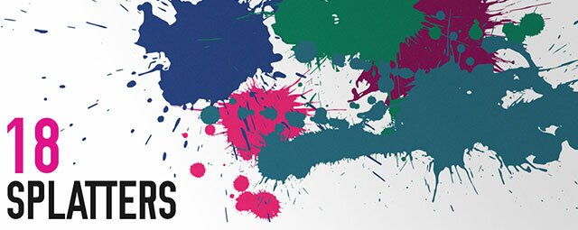 brush photoshop 18 Splatters