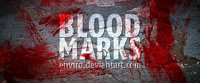 brush photoshop Blood Marks brushes