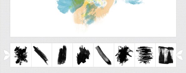 brush photoshop Strokes and Watercolors
