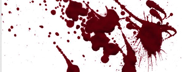brush photoshop Blood Splatter
