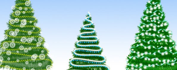 brush photoshop Christmas Tree Free Brushes
