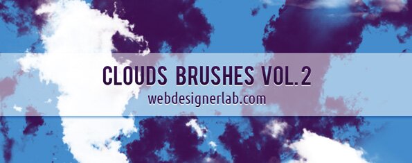 Brush photoshop Clouds Brushes 2