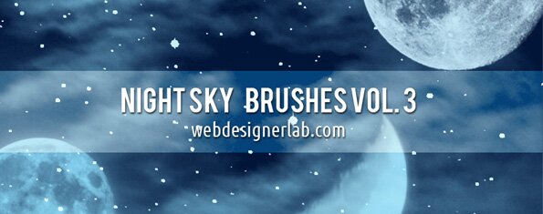 Brush photoshop Night Sky Brushes 3