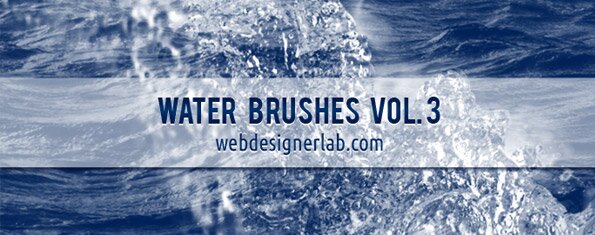 Brush photoshop Water Brushes Vol.3