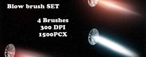 Brush photoshop Blow Brush PS 