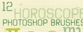 Brush photoshop Horoscope Brushes