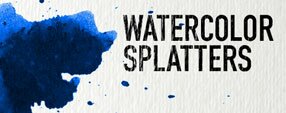 Brush photoshop Watercolor Splatters