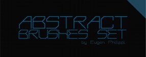 Brush photoshop Abstract brushes set