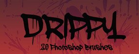 Brush photoshop Drippy Photoshop Brushes