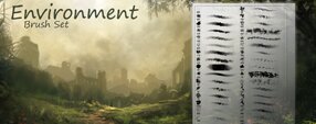 Brush photoshop Environment Brushes