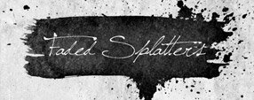 Brush photoshop Free Faded Splatters