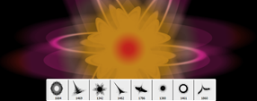 Brush photoshop Glare Fractal Brushes