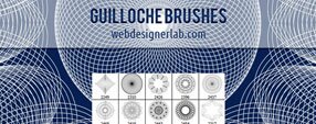 Brush photoshop Guilloche Brushes