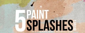 Brush photoshop Paint splashes brushes