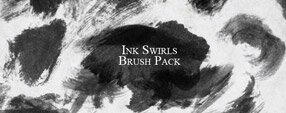 Brush photoshop Ink Swirls Freebie Pack