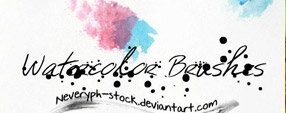 Watercolor brushes