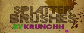 Brush photoshop Splatter brushes