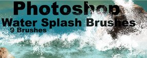 Brush photoshop Water Splash Brushes